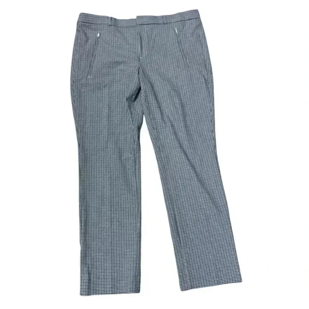 Banana Republic Gingham Print Sloan Pants Size 16L